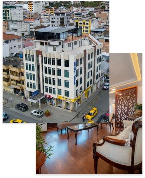 Vistas de las instalaciones del hotel